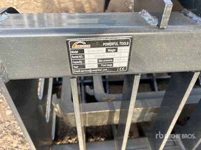 2025 ARTEER RGB-84W 84 in Rock Benna a polipo per mini pala (Unused)