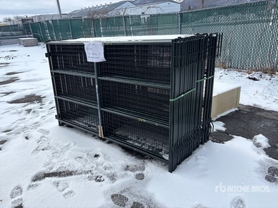 Quantity of (24) 2025 BYT MSPP07 7 ft Mesh Sheep Vee Paneel (Unused)