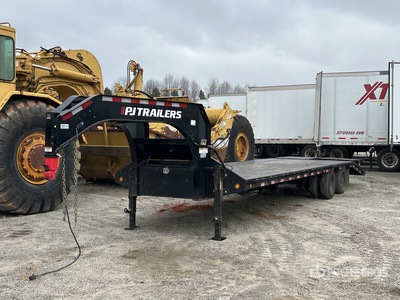 2024 PJ Trailers 30 ft T/A Gooseneck LD301 Apparatuur aanhangwagen