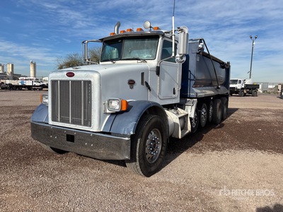 2005 Peterbilt 357 12x4 Simple 16 Camion-benne à cinq essieux