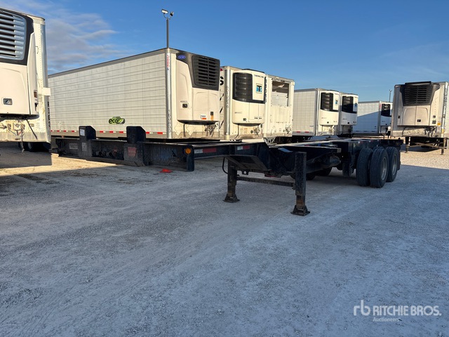 2023 De Lucio 31 ft T/A Extendable Container Trailer