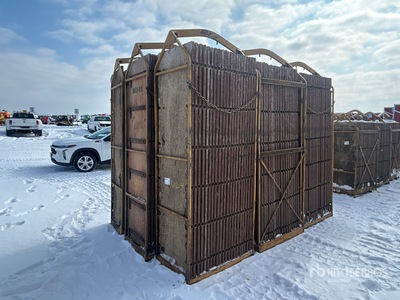 Quantity of (9) cages Concrete Forms