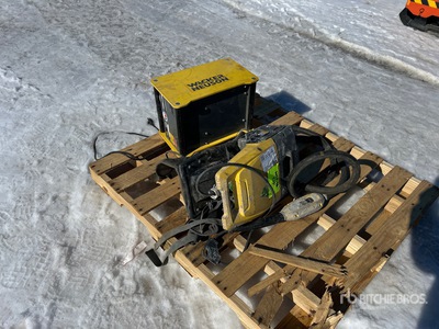Wacker backpack vibrator c\w battery and charger Concrete Vibrator