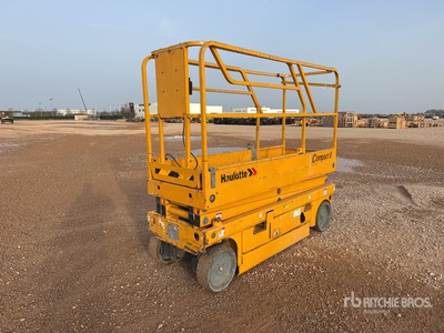 2016 Haulotte COMPACT8 Electric Nacelle Ciseaux Elevador de tijera