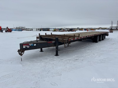 2022 SWS E10236DP310 36 ft Tri/A Remolque Portamaquinaria