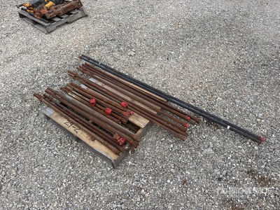 Quantity of (4) 2 Ft, (5) 3 Ft, (7) 4 Ft, (2) 6 Ft Hand Drill Steels