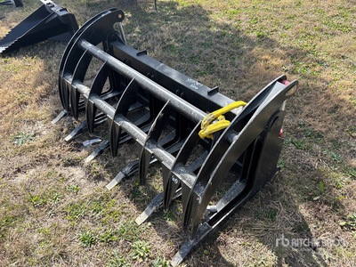 Mid-State 68 In Skid Steer Root Rake (Unused)