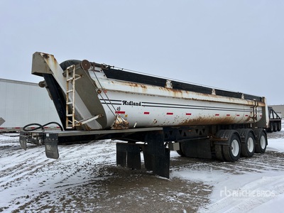 2015 Midland 35 ft Tri/A kiep aanhangwagen