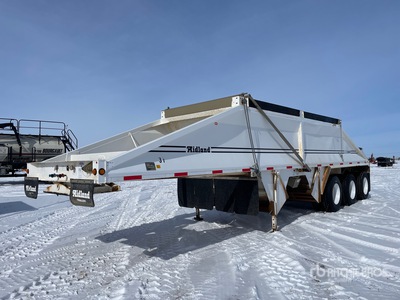 2014 Midland MX3000 38 ft Tri/A Bauchkippanhänger