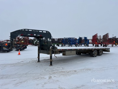 2017 Precision FG30BP-10SP 30 ft T/A Gooseneck مقطورة معدات