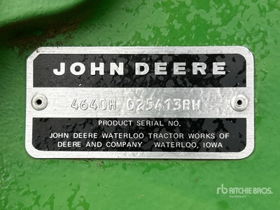 1981 John Deere 4640 2WD Tractor
