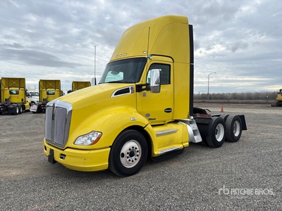 2021 Kenworth T680 6x4 T/A Day Cab Truck Tractor