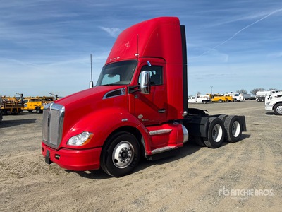 2019 Kenworth T680 6x4 T/A Day Cab Truck Tractor