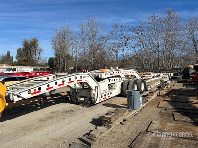 1995 Cozad 9 Axle Lowboy Trailer