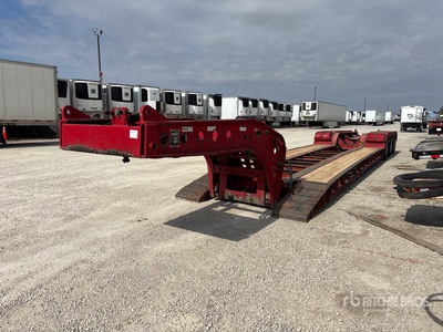 2004 Fontaine TH55 Tri/A Removable Gooseneck Rimorchio ribassato