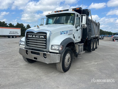 2023 Mack Granite GR84F 8x4 Camion à benne basculante Tridem