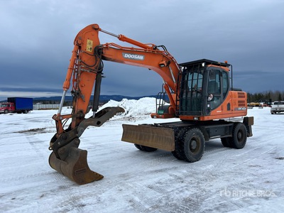 2014 Doosan DX140W-3 を見 Wheel Excavator