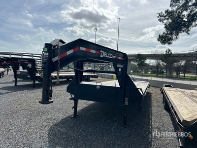 2025 Delco 32 ft T/A Gooseneck Przyczepa do sprzętu