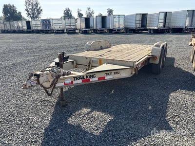 2005 Trail King 17 ft T/A مقطورة سطح السفينة المائلة