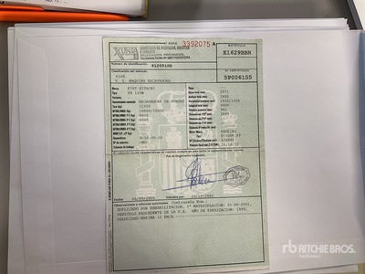 1998 Fiat-Hitachi FH 115 W Wheel Excavator