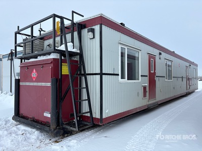 2011 Truco 60 ft x 12 ft Skid-Mounted Command Center Wellsite