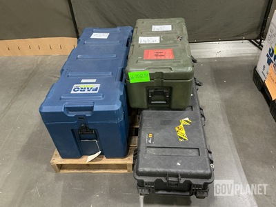 (3) Assorted Storage Cases
