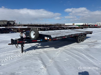 2022 Double A 24 ft T/A Apparatuur aanhangwagen