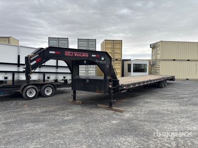 2026 ED Trailers FD1024027MR-GNS 40 ft T/A Gooseneck Flatbed Trailer