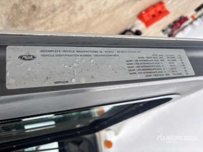 2013 Putzmeister 16H on 2014 Mack Howard Concrete Pump Truck