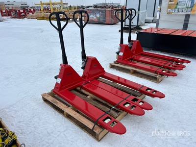Quantity of (2) 3000 kg 3 ton Pallet Jack (Unused)