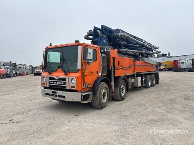 2013 Mack 10x4 CPS を見 Concrete Pump Truck