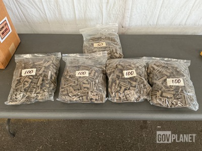 (2,340) Ladderloc Buckles, (40) Sleeping Mats & Assorted Items