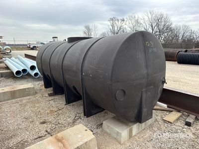 1600 gal Poly Wassertank