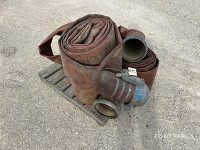 Quantity of (4) 8in hose, 175ft total length Wąż do wody