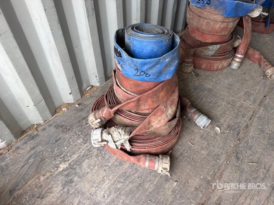 Quantity of 3 In (5) 200 Ft Water Hose