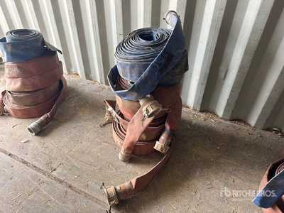 Quantity of (6) 3 in Water Hose