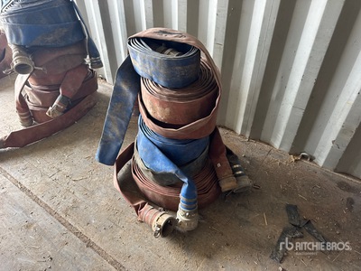 Quantity of (6) 3 in Water Hose