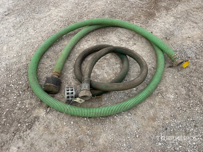 (2) 3in hard suction hoses, total length 40ft Water Hose