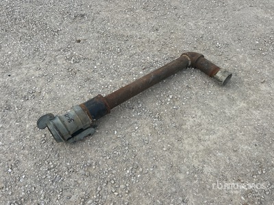 5 ft 4 in Steel Pipe Water Hose Connecter