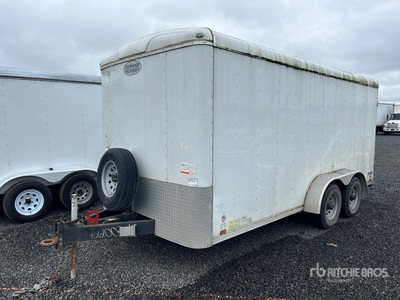 2021 Forest River OSTW716TA3 16 ft T/A Enclosed Trailer