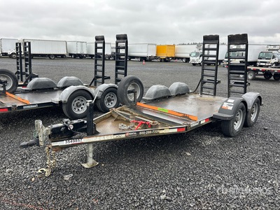 2019 Snake River 10 ft T/A Equipment Trailer