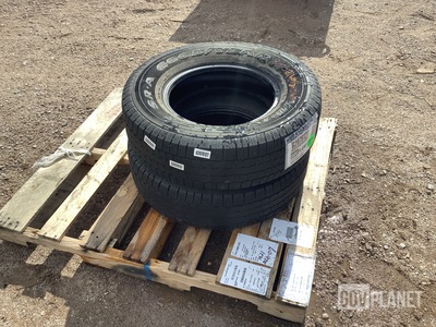 (2) Goodyear Wrangler P235/75R16 Tires
