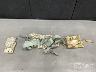 (10) Universal First Aid Kit Pouches, (85) Waist Packs & Assorted Items