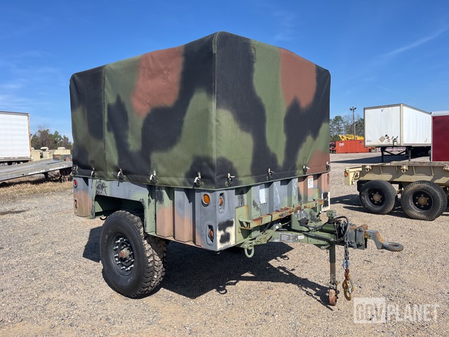 2007 Silver Eagle M1101 Cargo Trailer