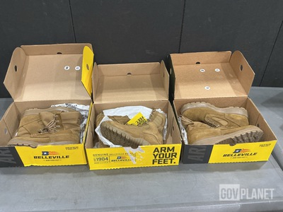 (41) Pairs of Combat Boots & (6) Pairs of Men's Boots