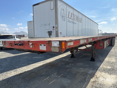 1994 Fruehauf PBF-T2-48N 48 ft T/A Flatbed Trailer