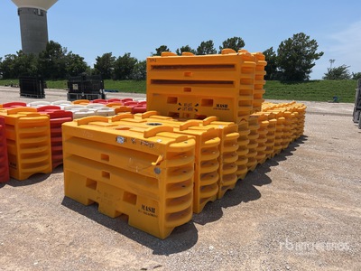 Quantity of (16) Traffic Barriers Divers