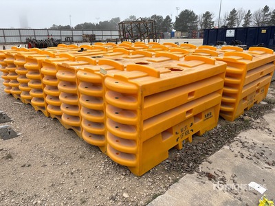 Quantity of (16) Traffic Barriers