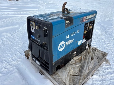2012 Miller Trailblazer 302 300 A Skid-Mounted Multi-Process 4-in-1 Engine Driven Welder