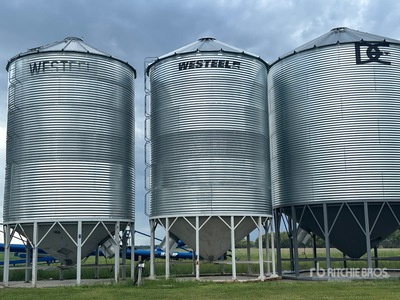 Westeel 1806 +/- 5700 bu 6 Ring Hopper Cassone per grano